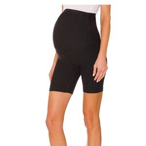 Beyond Yoga Beyond the Bump Spacedye Cruiser Maternity Biker Short